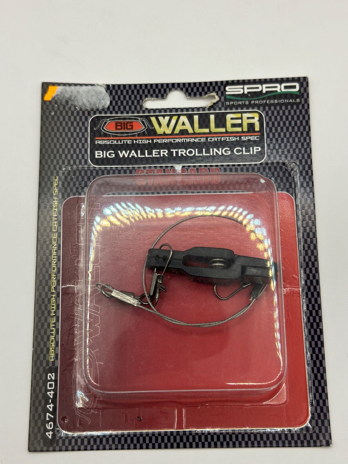 Big Waller Trolling Clip Standard ,Catfish Gear, Angelzubehör0