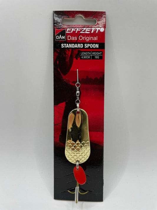 DAM Effzett Standard Spoon 16g Gold Blinker 4,5cm