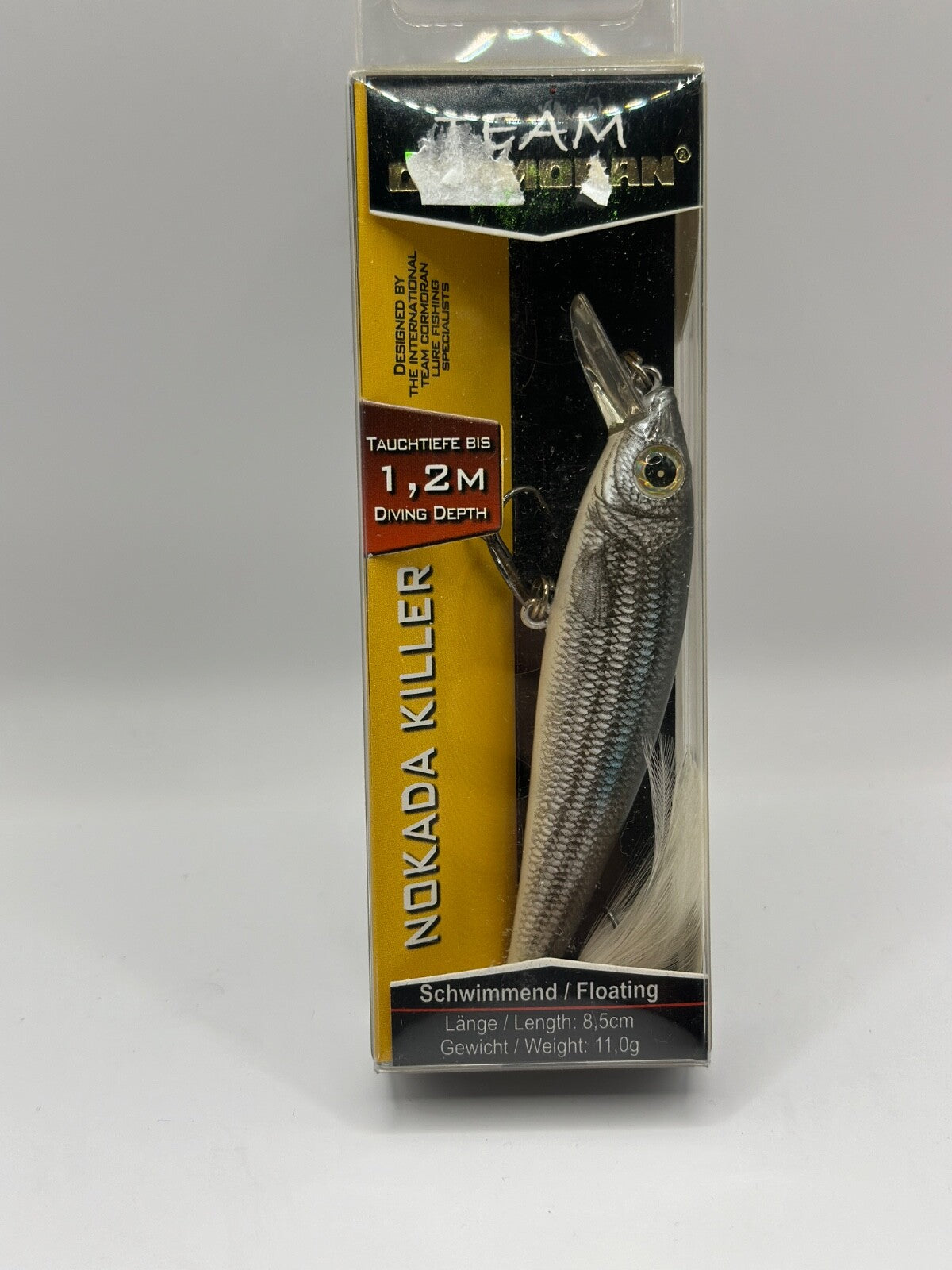 Team Cormoran Nokada Killer /  8,5cm 11,0g Floating , Wobbler0