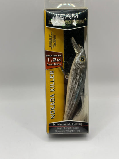 Team Cormoran Nokada Killer /  8,5cm 11,0g Floating , Wobbler0