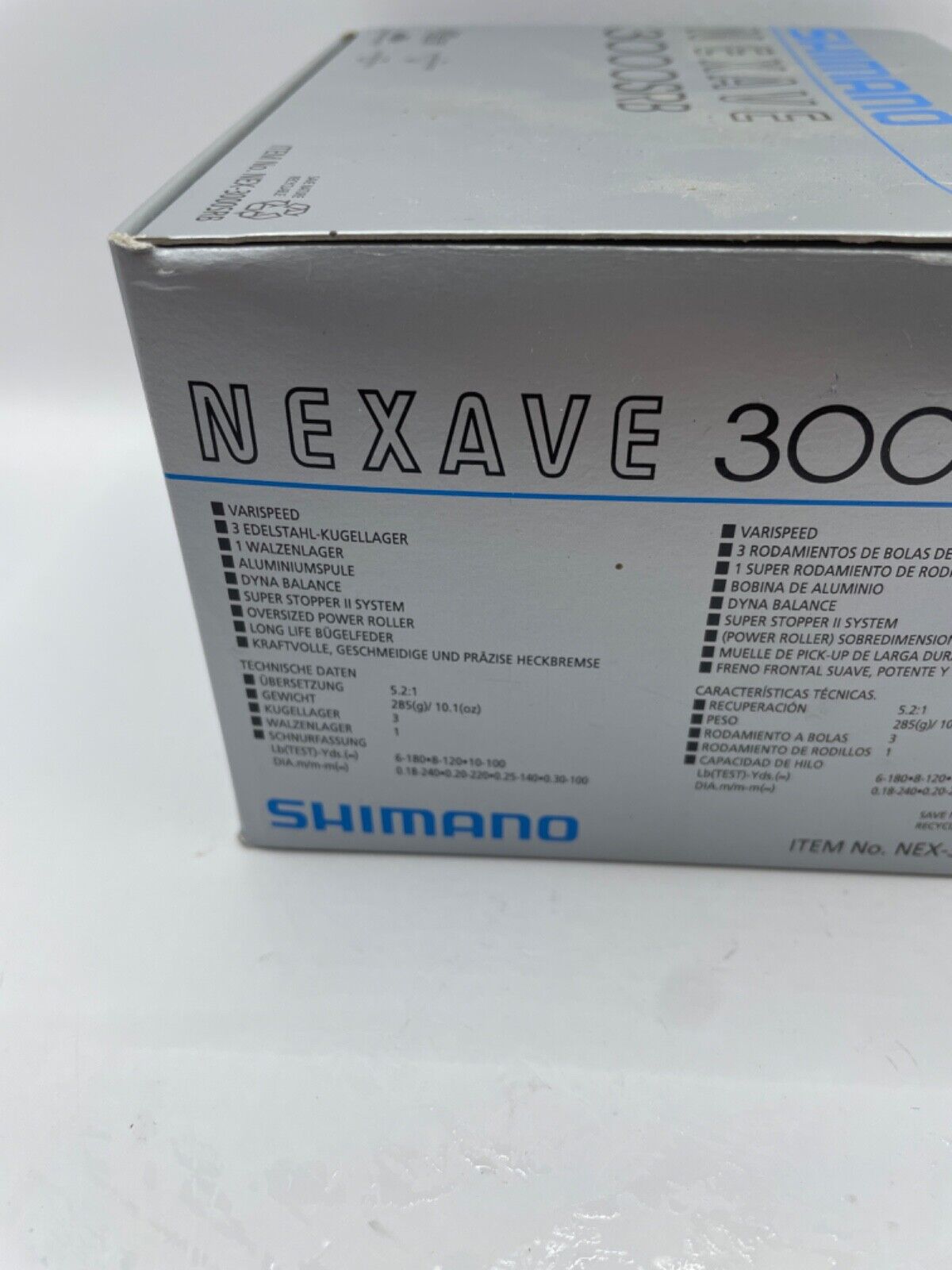 Shimano Nexave 3000 SRB Rolle