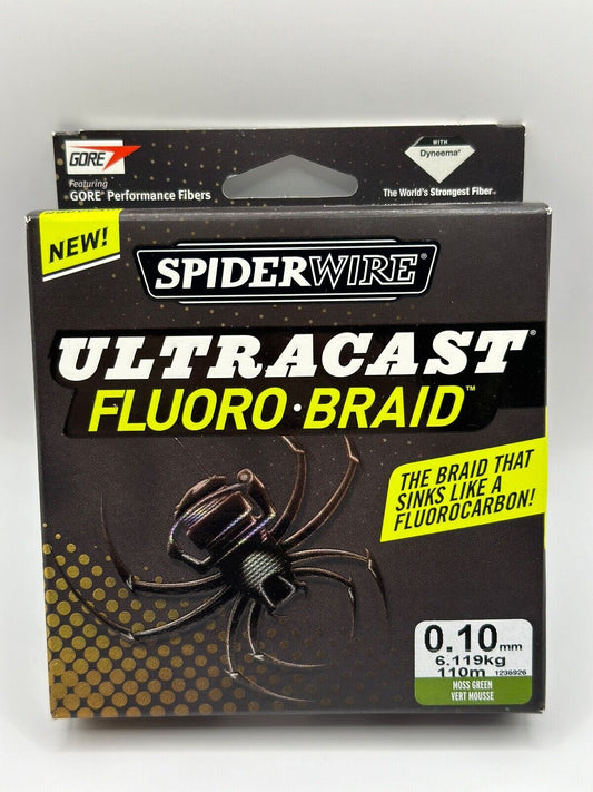 SPIDERWIRE Ultracast Fluoro-Braid, Angelschnur , Angelzubehör