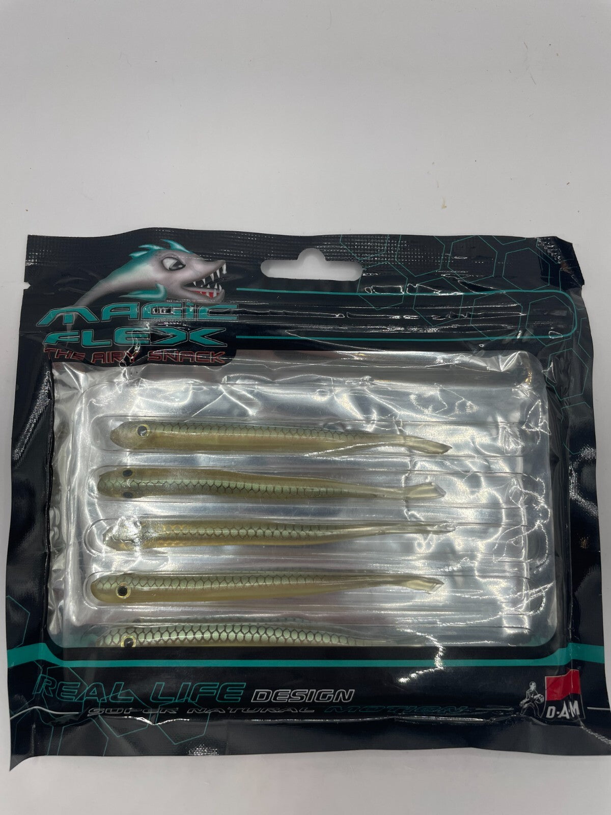 DAM Magic Flex Airy Snack Gummifische Köder Angelzubehör0