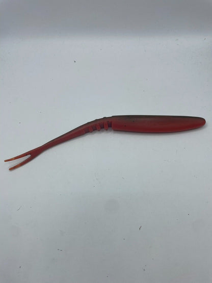 Gummifische 23cm knallig rot raubfischangeln