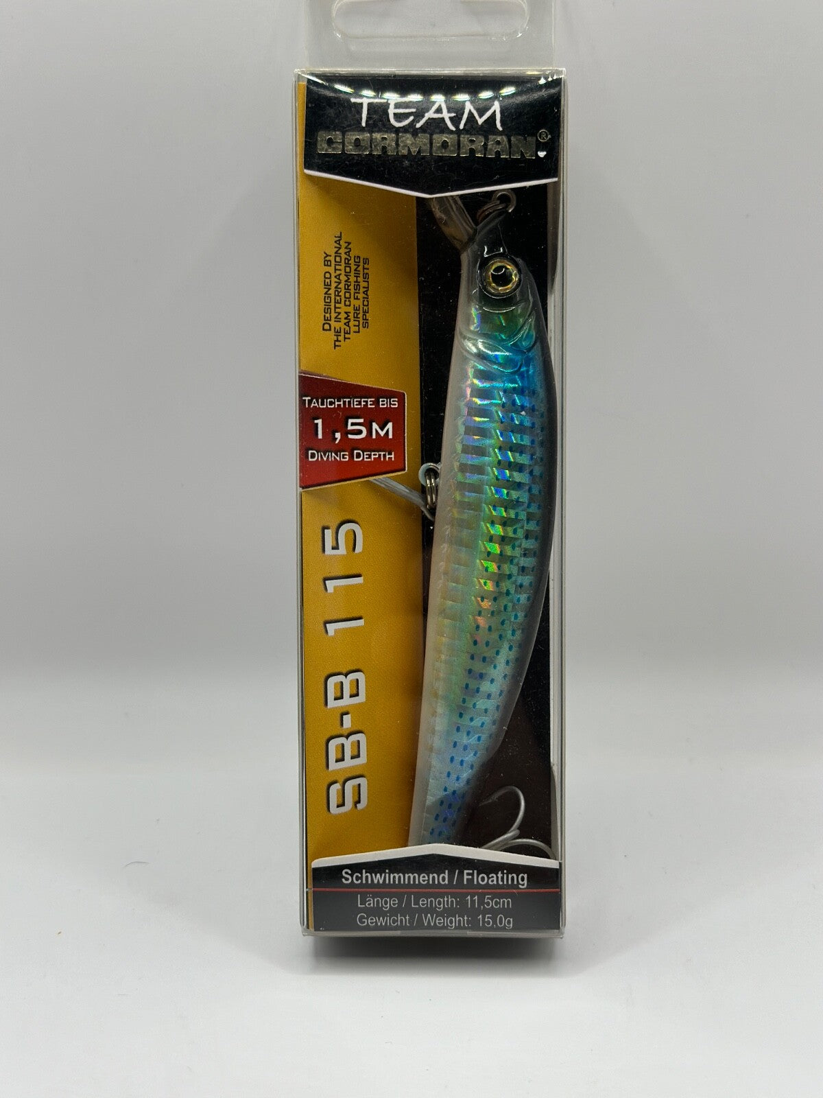 Team Cormoran SBB 115  /  11.5cm 15,0g Floating, Wobbler0