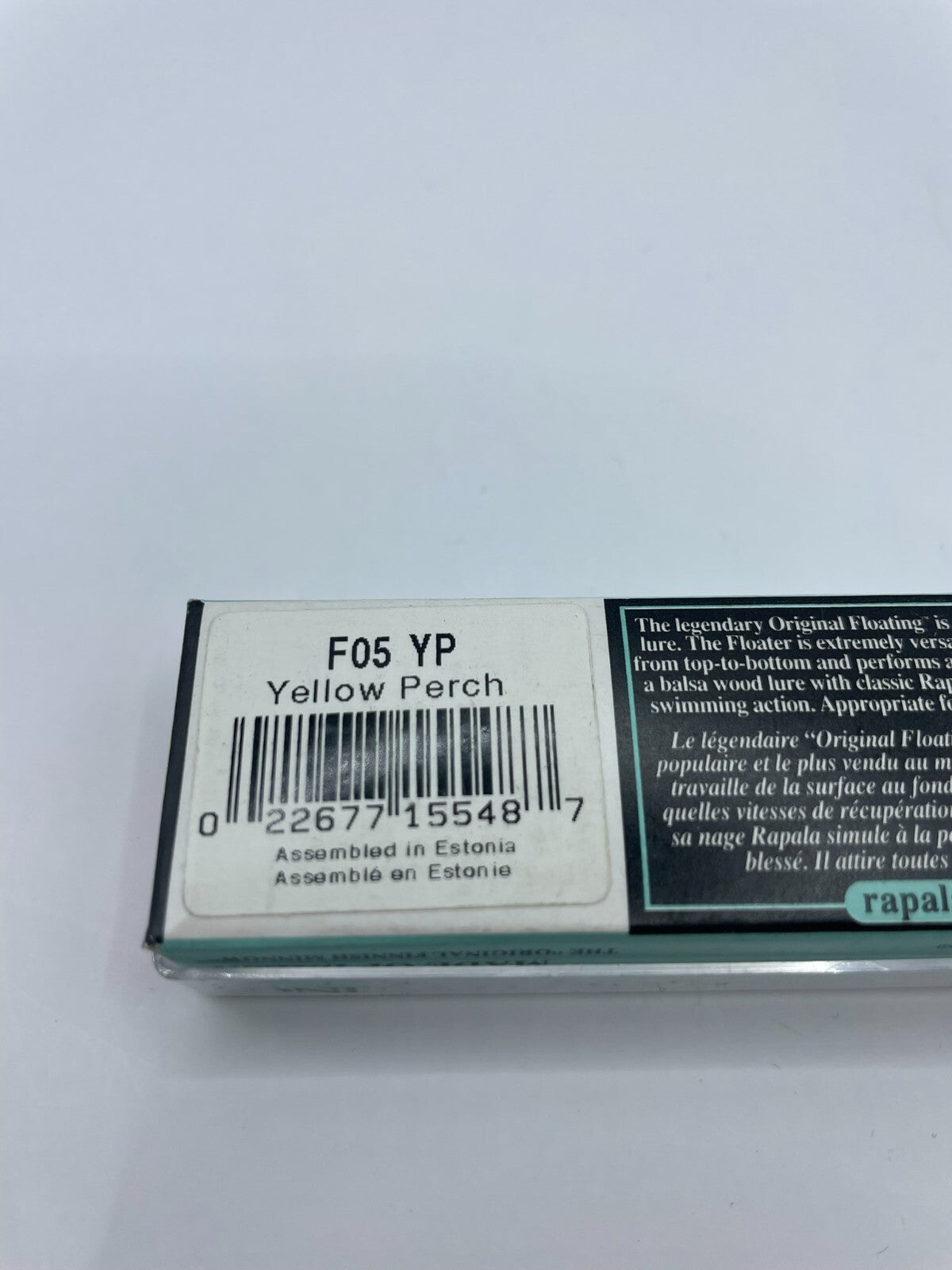 Rapala Original Floating F5 YP Yellow Perch Wobbler2