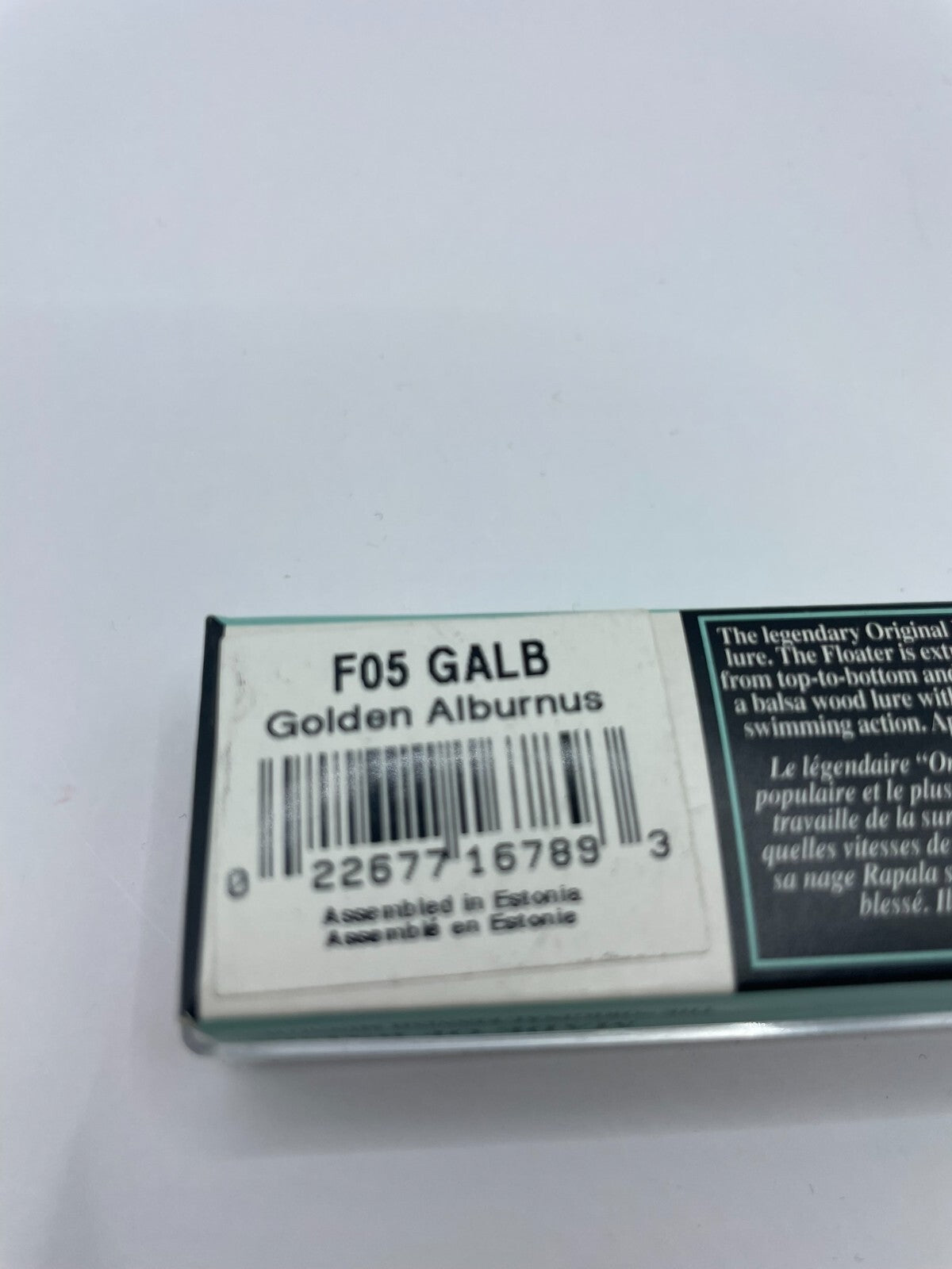 Rapala Original Floating F5 GALB Golden Alburnus Wobbler2