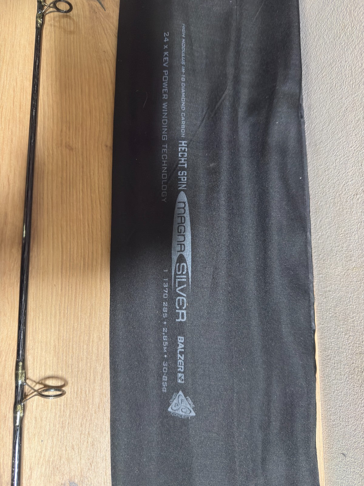 Balzer Magna Silver Hecht Spin Rute 285cm 3085g9