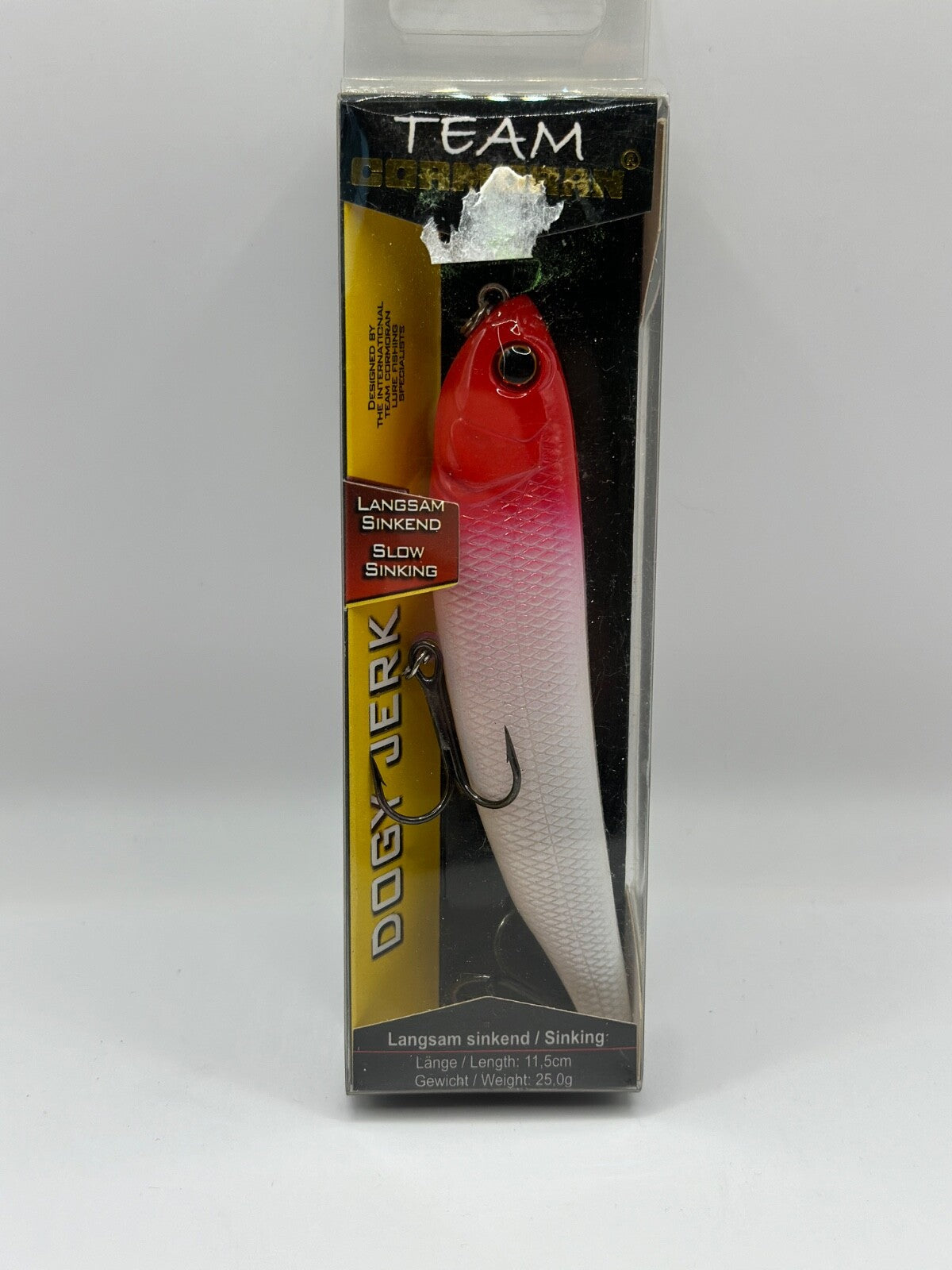 Team Cormoran Dogy Jerk  /  11,5cm 25,0g Sinking, Wobbler0