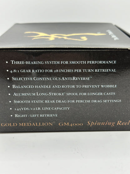 Browning Gold Medallion GM 4000 Rolle Angelzubehör3
