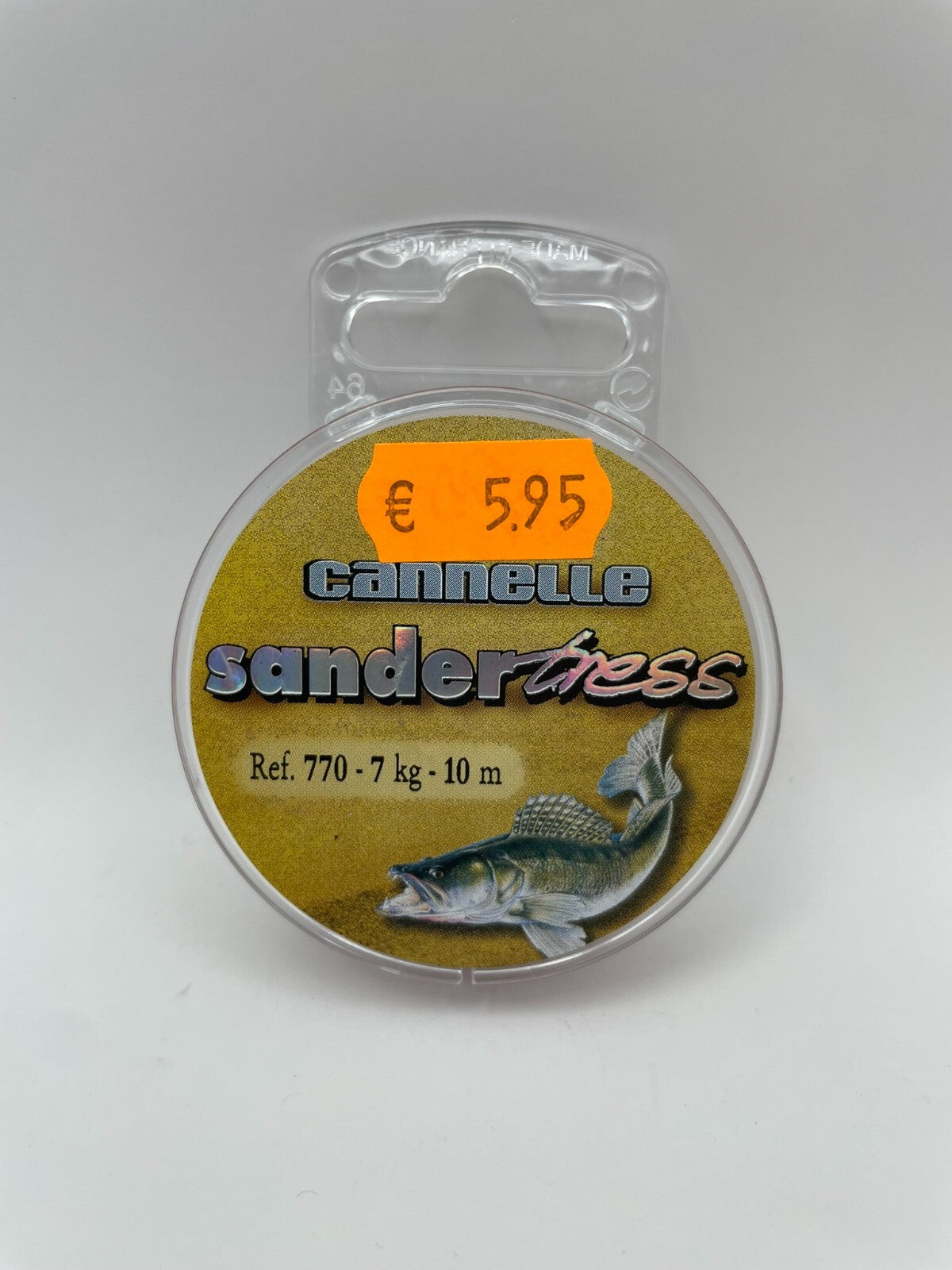 VMC Cannelle SANDERTRESS 770 10m geflochtene Schnur Vorfachmaterial abriebfest0