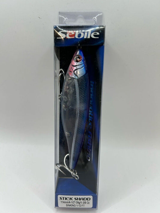 Sebile Stick Shadd 114mm 39g Sinking 1-12 FT, Wobbler, Angelzubehör