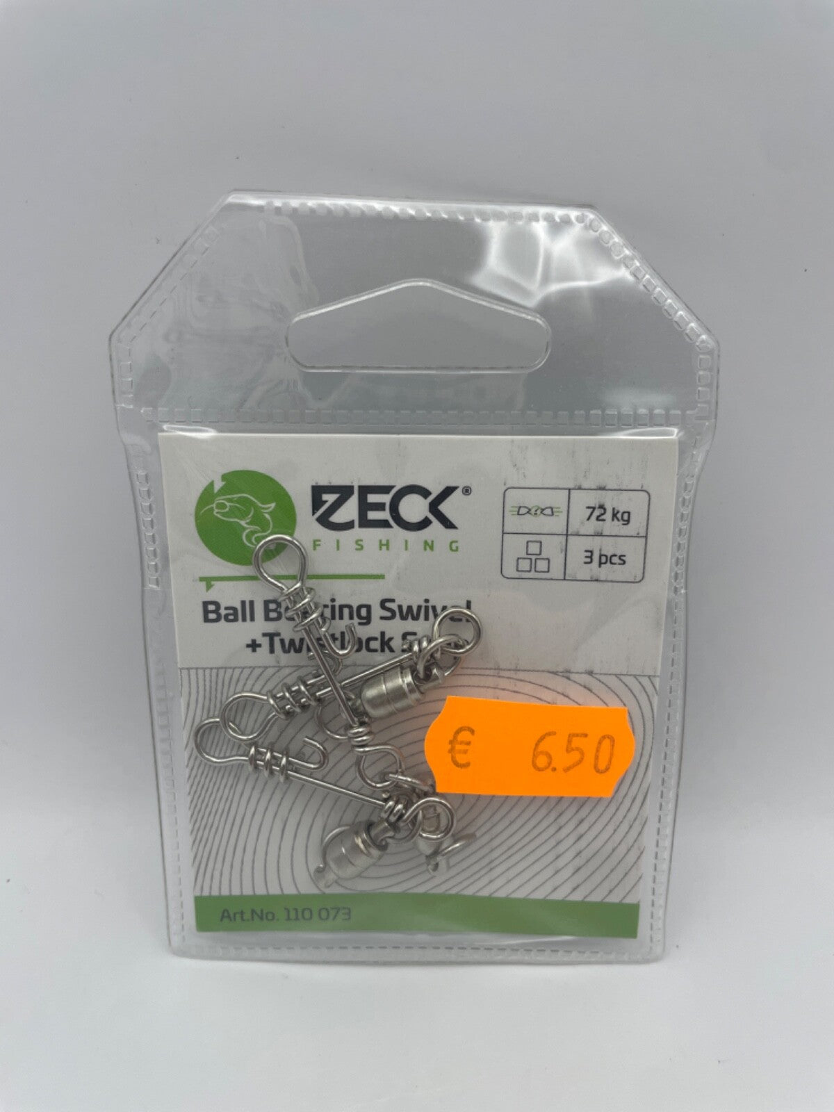 ZECK Ball Bearing Swivel + Twisterlock Snap Waller Wirbel1