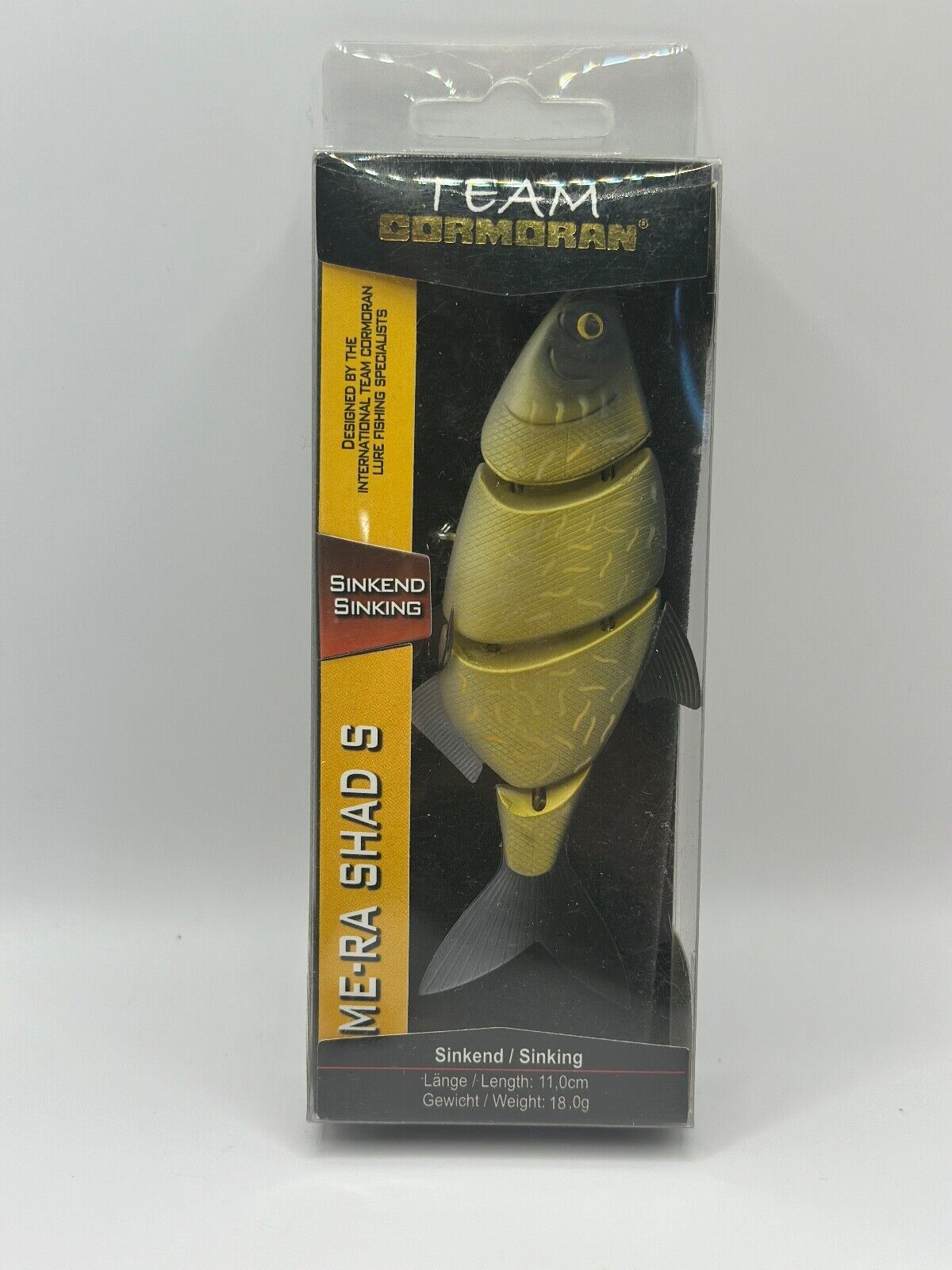 Team Cormoran ME-RA Shad S /  11,0cm 18,0g Sinking , Wobbler