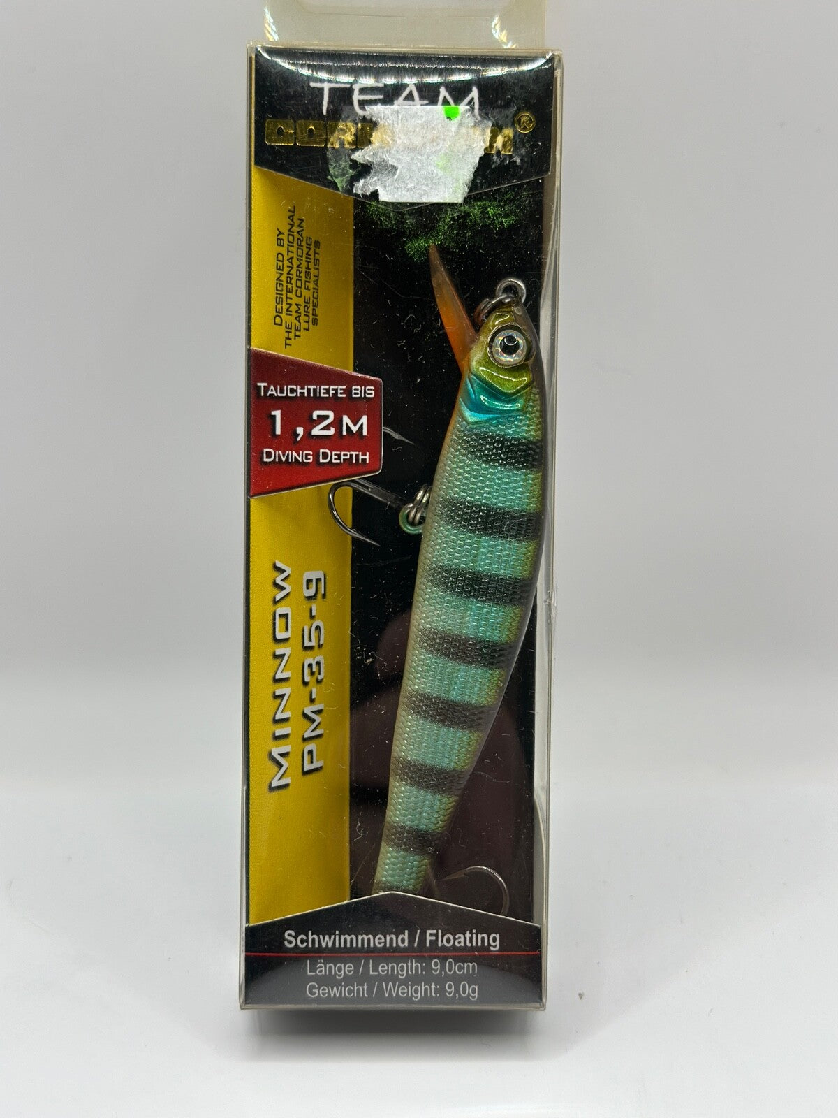 Team Cormoran  Minnow PM359 /  9,0cm 9,0g Floating , Wobbler0