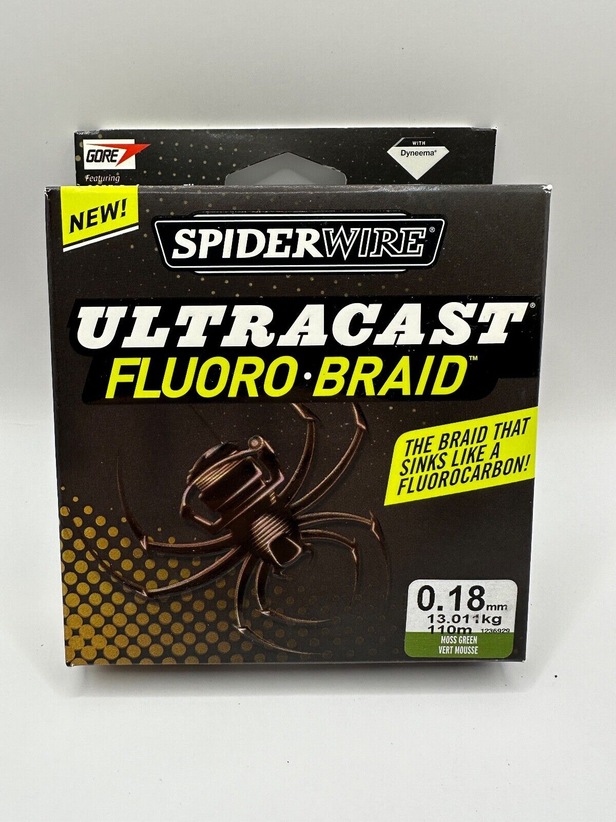 SPIDERWIRE Ultracast Fluoro-Braid, Angelschnur , Angelzubehör