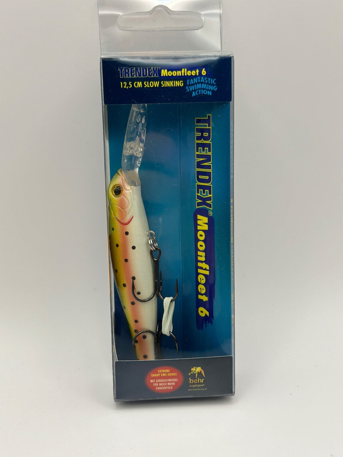 Behr Trendex Moonfleet 6 12,5cm Slow Sinking, Angelwobbler, Angelzubehör0