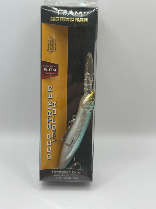 Team Cormoran Deep Striker 100F-DR  /  10,0cm 18,5g Floating , Wobbler