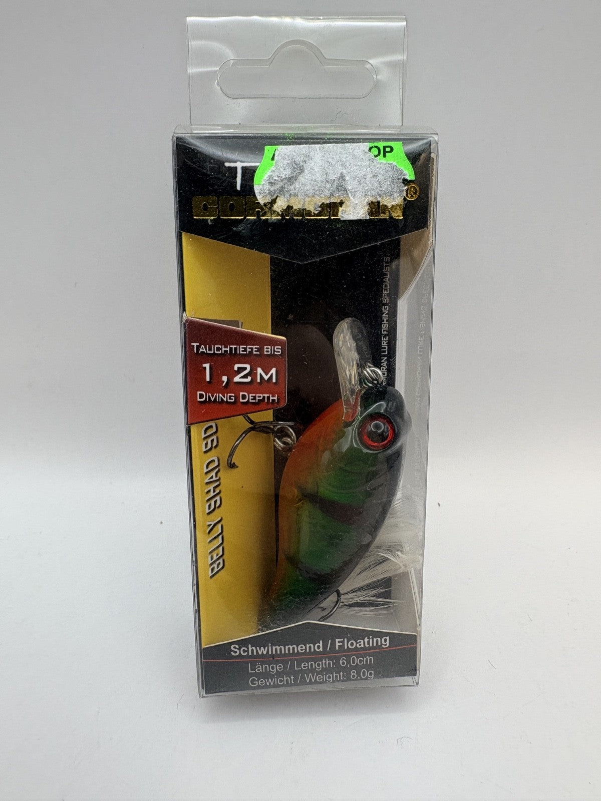 Team Cormoran Belly Shad SD 6cm 8g Wobbler0