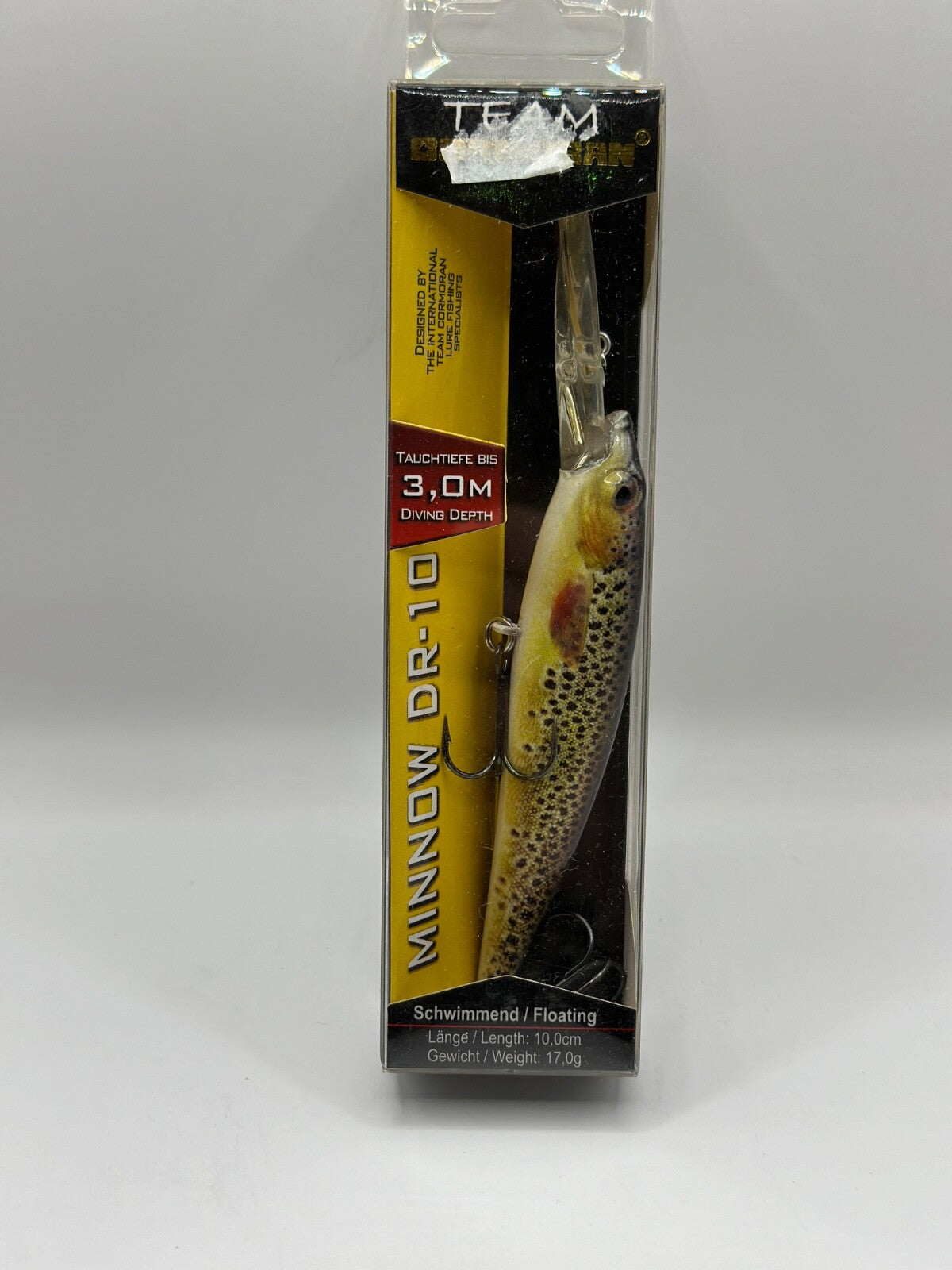 Team Cormoran  Minnow DR10 /  10,0cm 17,0g Floating , Wobbler0