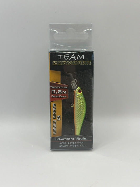 Team Cormoran Hiroko Minnow DR 5,0cm 3,1g Floating , Wobbler