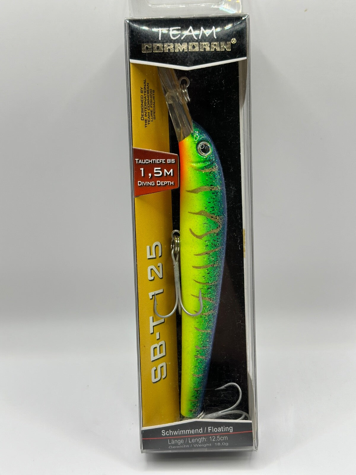 Team Cormoran SBT 125 /  12,5cm 18,0g Floating , Wobbler0