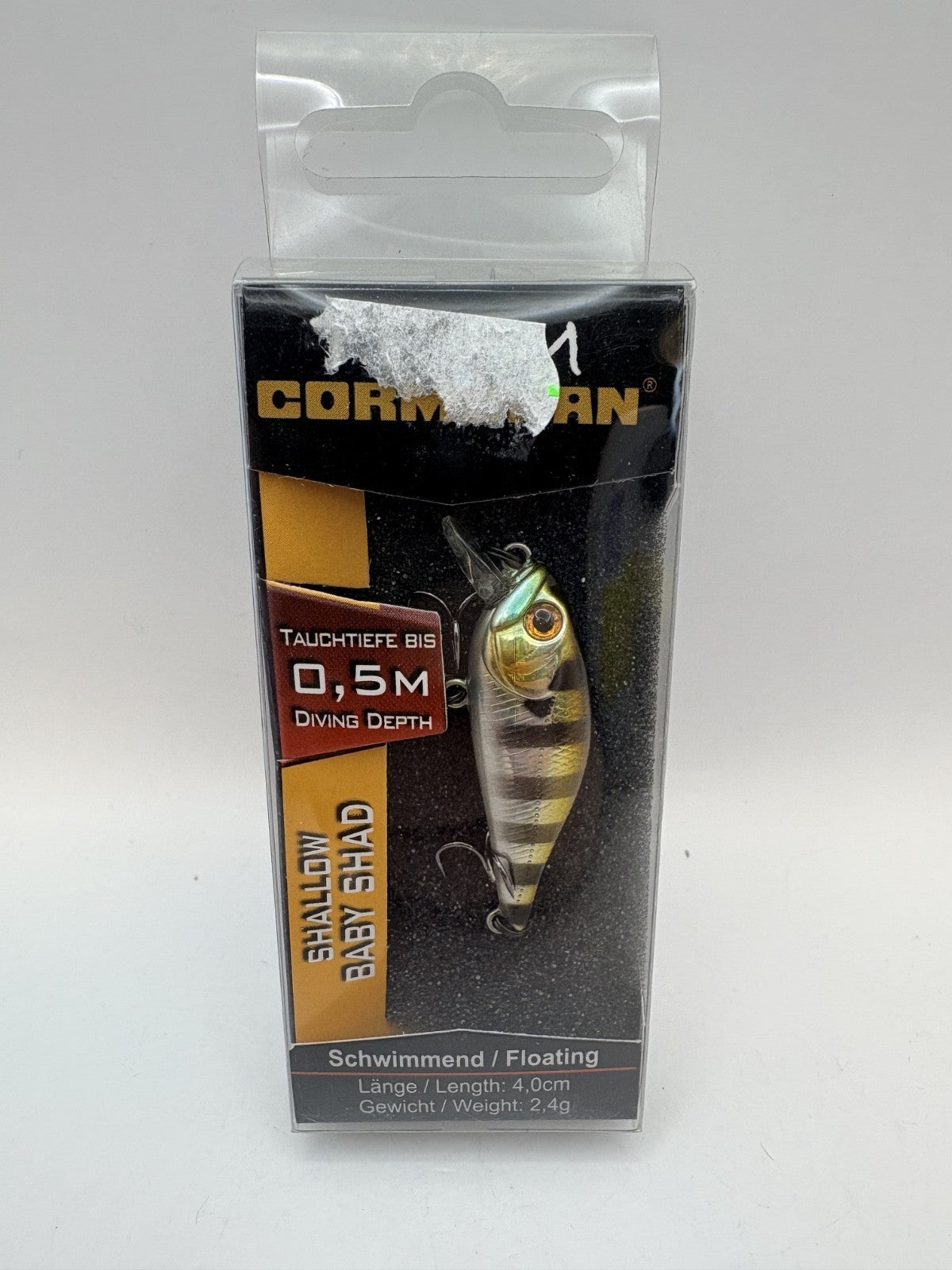 Team Cormoran Shallow Baby Shad/  4,0cm 2,4g Floating, Wobbler0