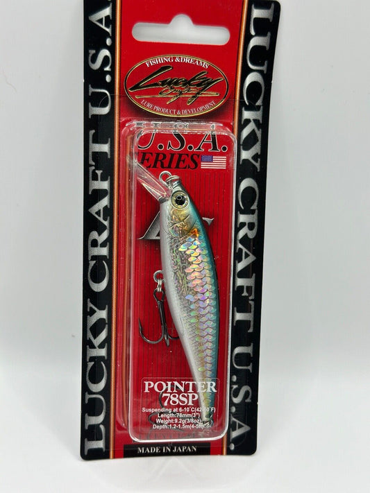 Lucky Craft U.S.A Series Pointer 78 SP American Shad, Wobbler