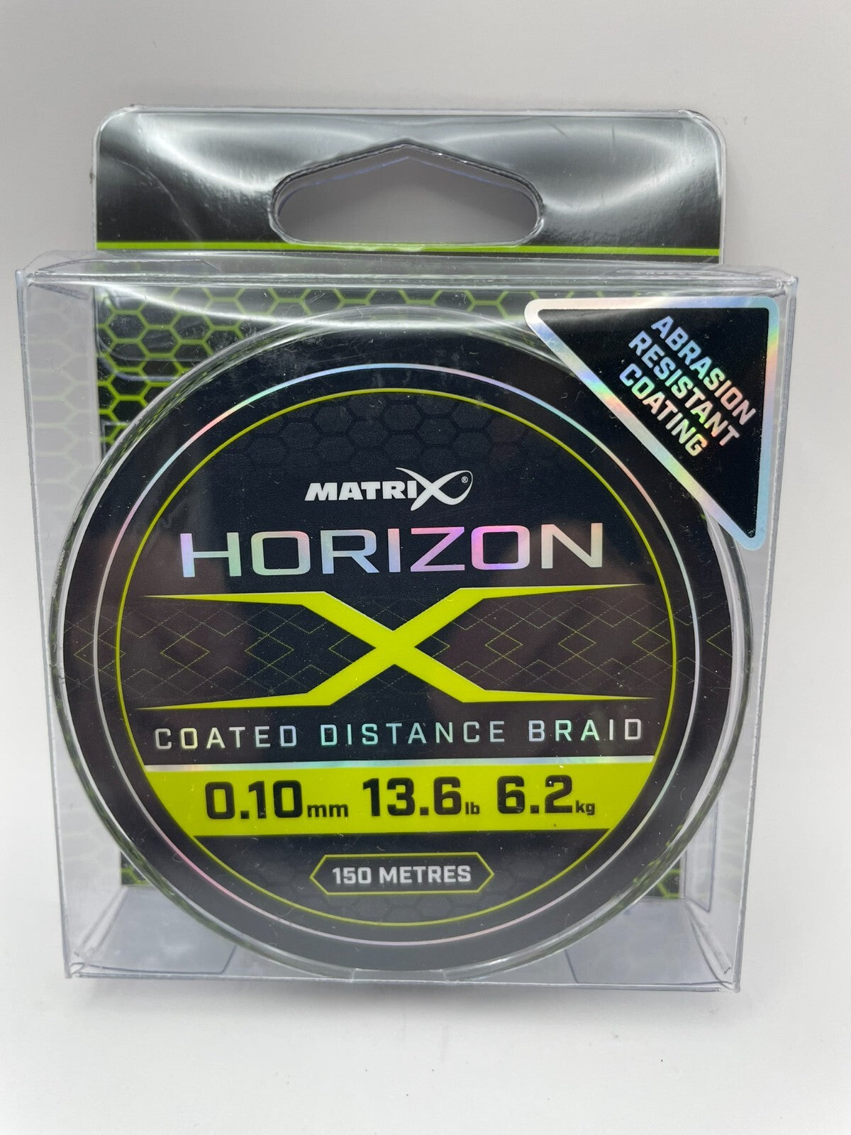 Matrix Horizon X Schnur 150m 0.10mm 6.2 Kg geflochtene Schnur0