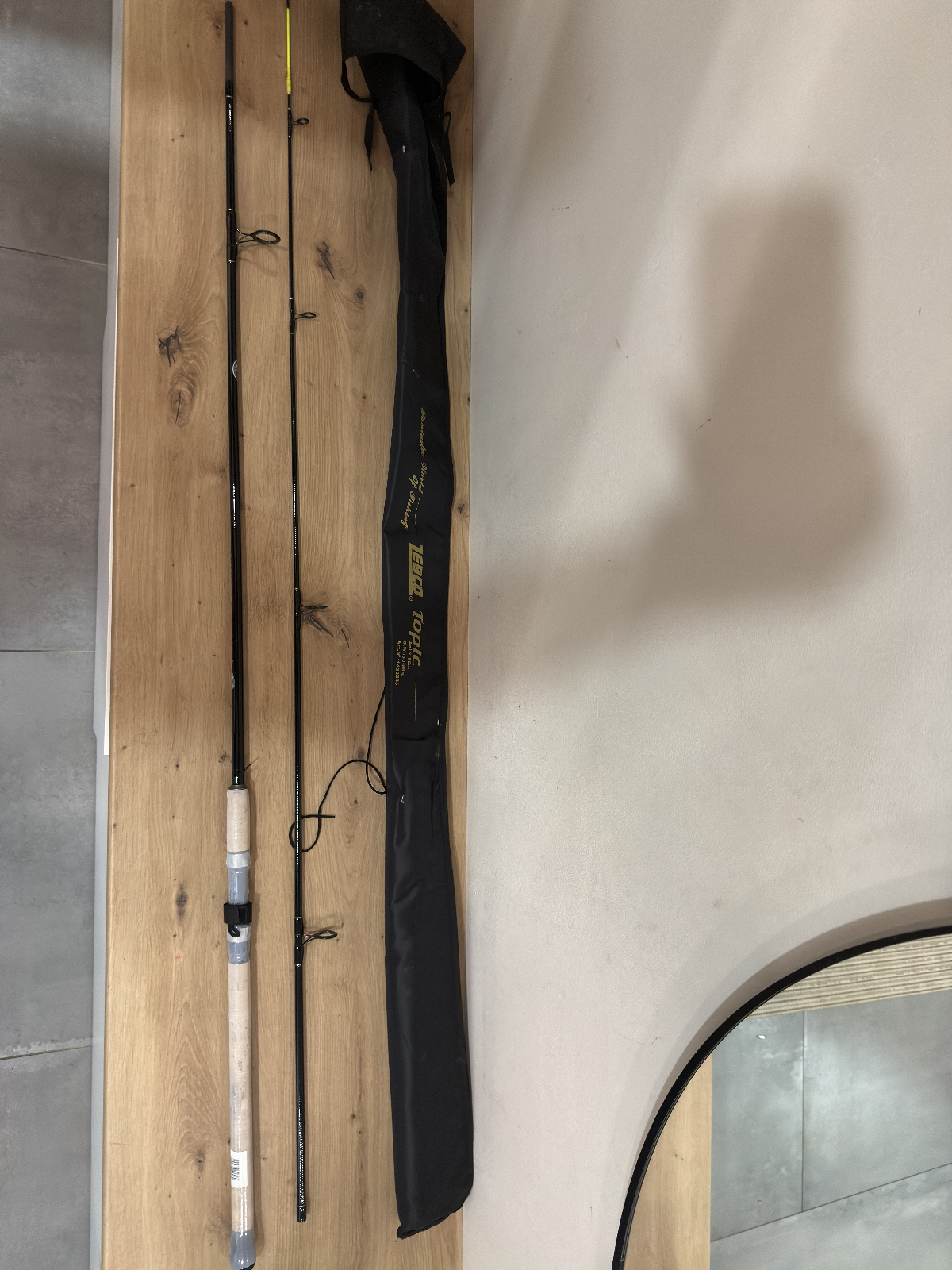 Zebco Topic Fantastic World of Fishing Aal  2,85m 3085g Rute0