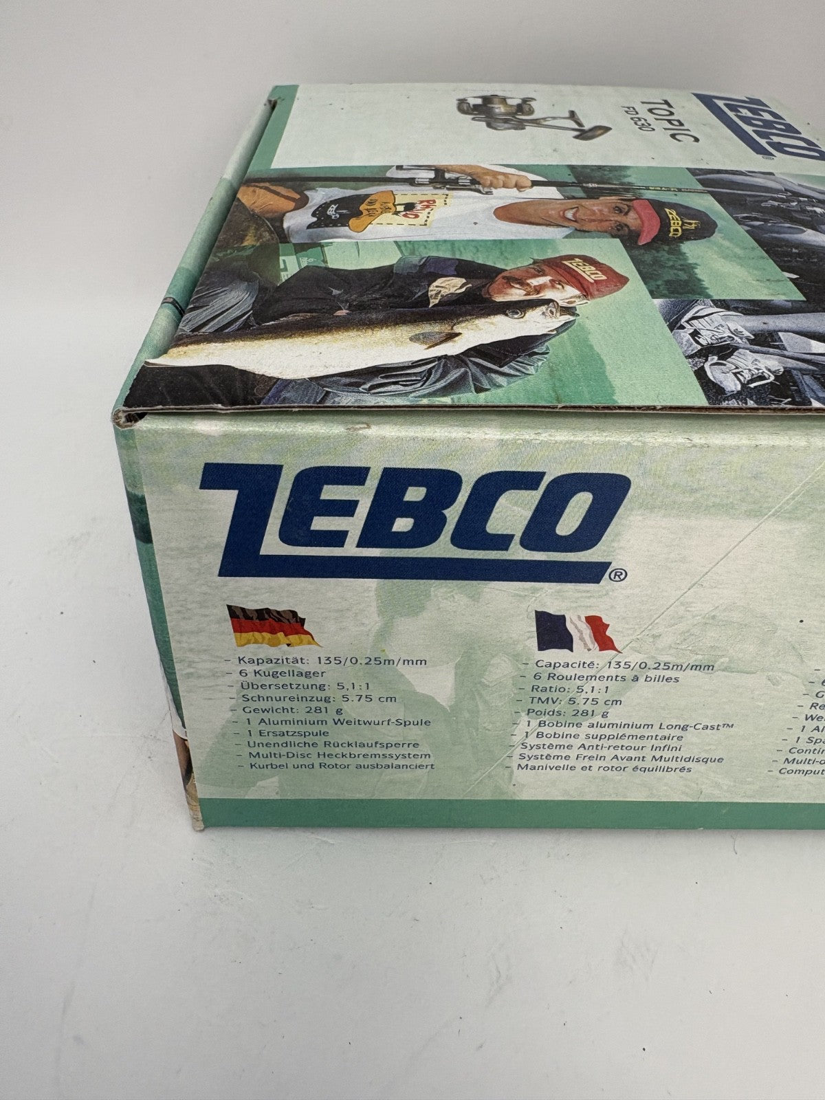 Zebco Topic FD 630 Rolle4