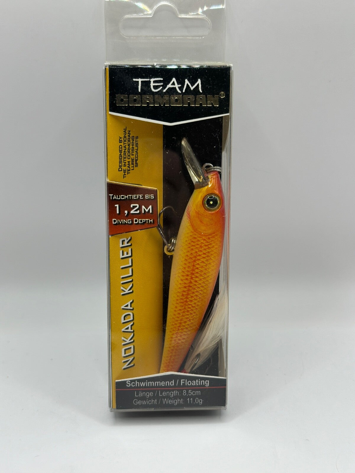 Team Cormoran Nokada Killer /  8,5cm 11,0g Floating , Wobbler0