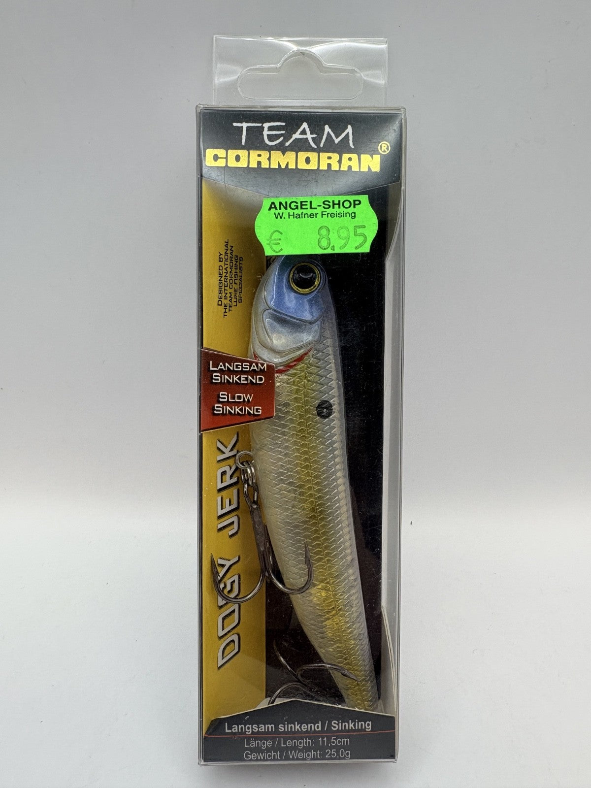 Team Cormoran Dogy Jerk  /  11,5cm 25,0g Sinking, Wobbler0