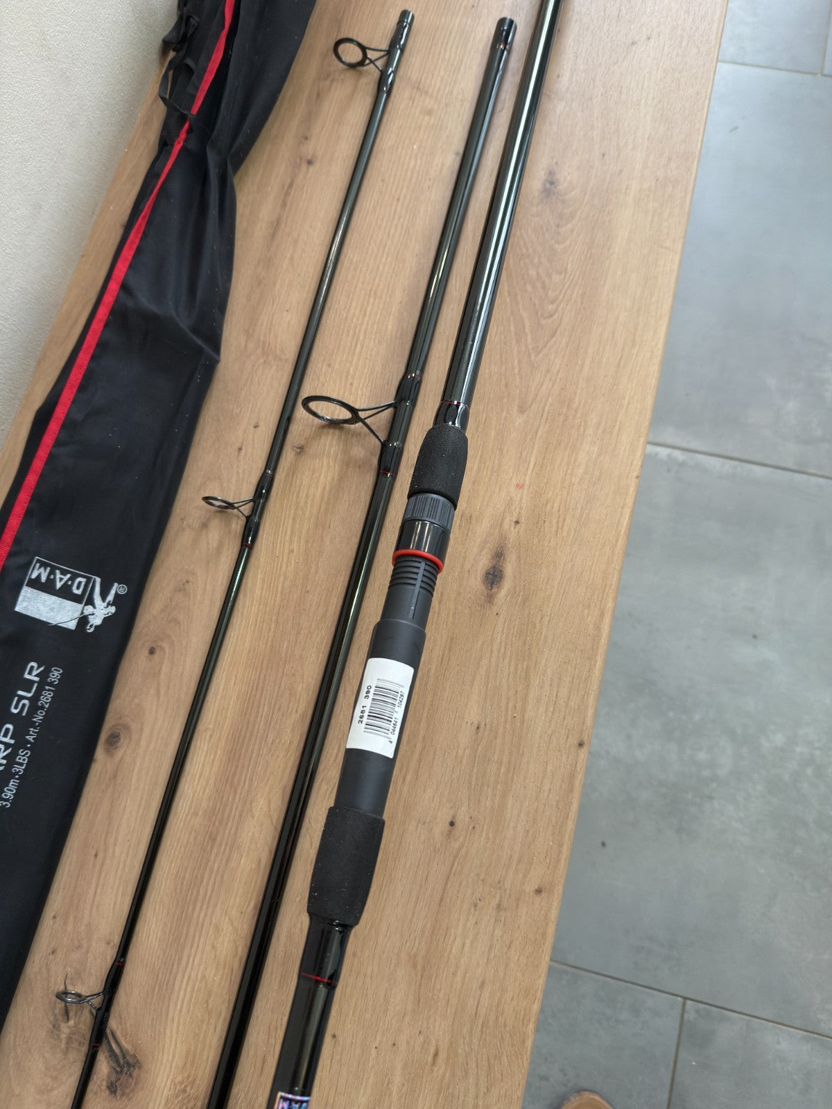 DAM Devilstick Carp SLR Rute 390cm 3 LBS1