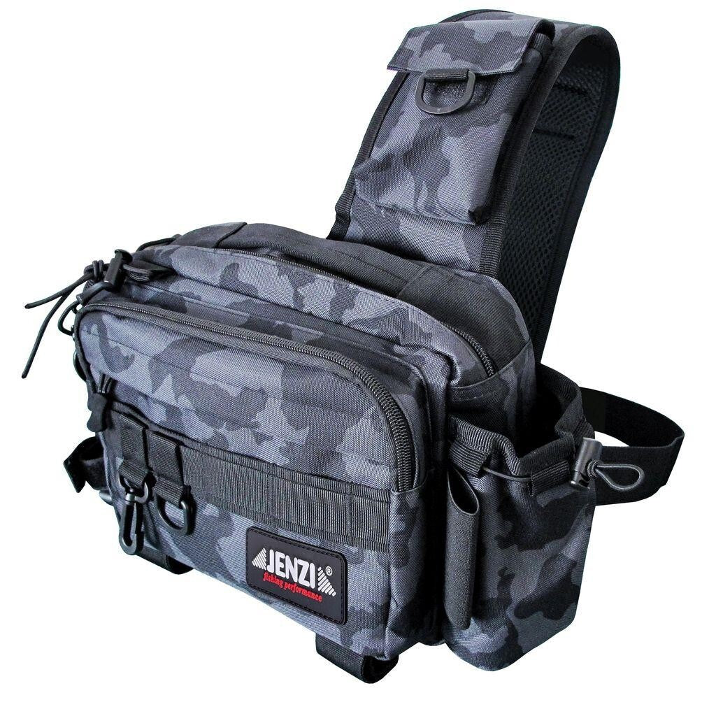 Jenzi Camou Sling Bag Schultertasche0