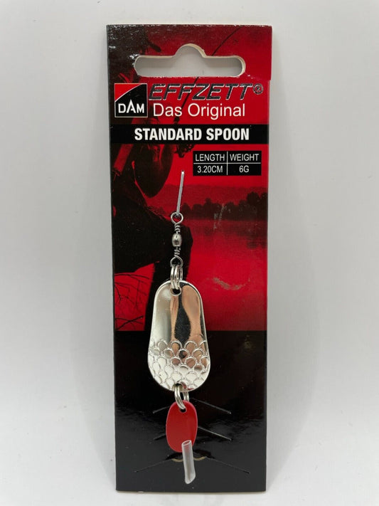 Dam Effzett Standard Spoon 6g Silber Blinker 3,2cm