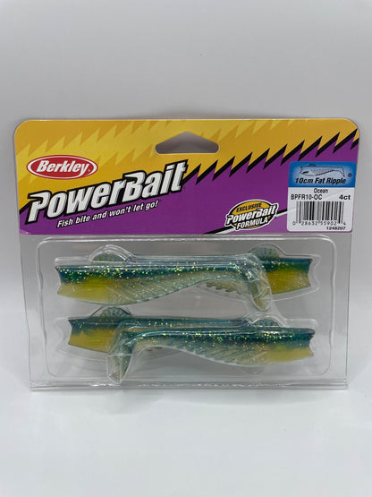 Berkley Powerbait 10cm Fat Ripple, Angelzubehör, Gummifisch0