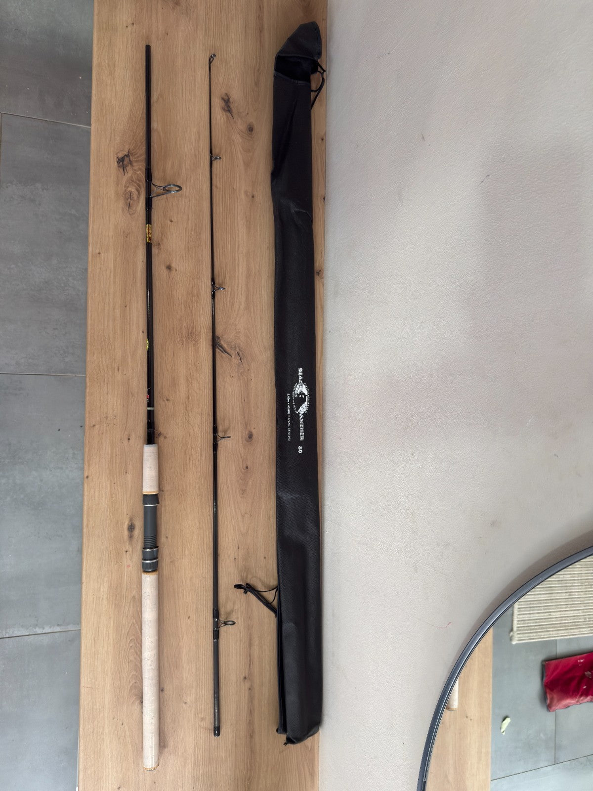 DAM Black Panther 80 Rute 240cm 4080g0