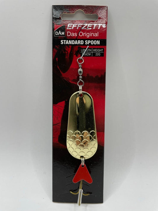 DAM Effzett Standard Spoon 22g Gold Blinker 5,5cm