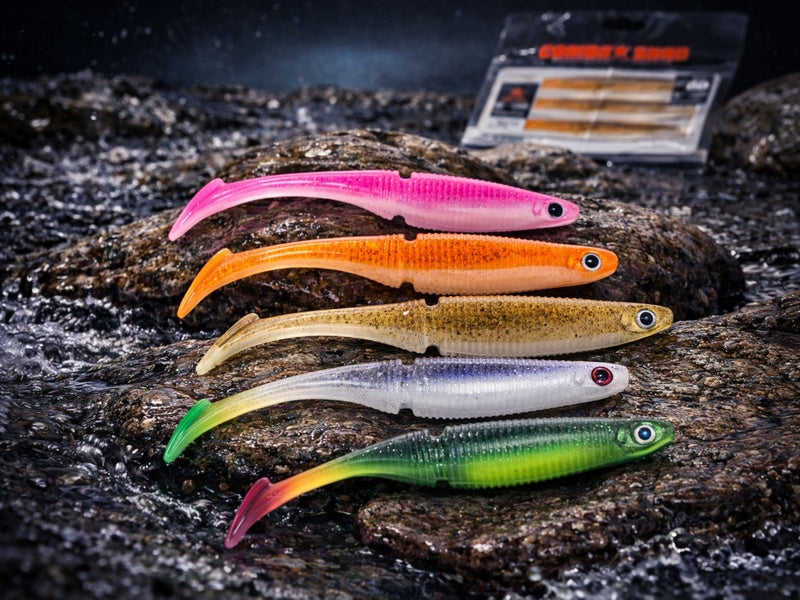 Combat Shad 10,0cm Gummifisch Hecht Barsch Zander Angelzubehör